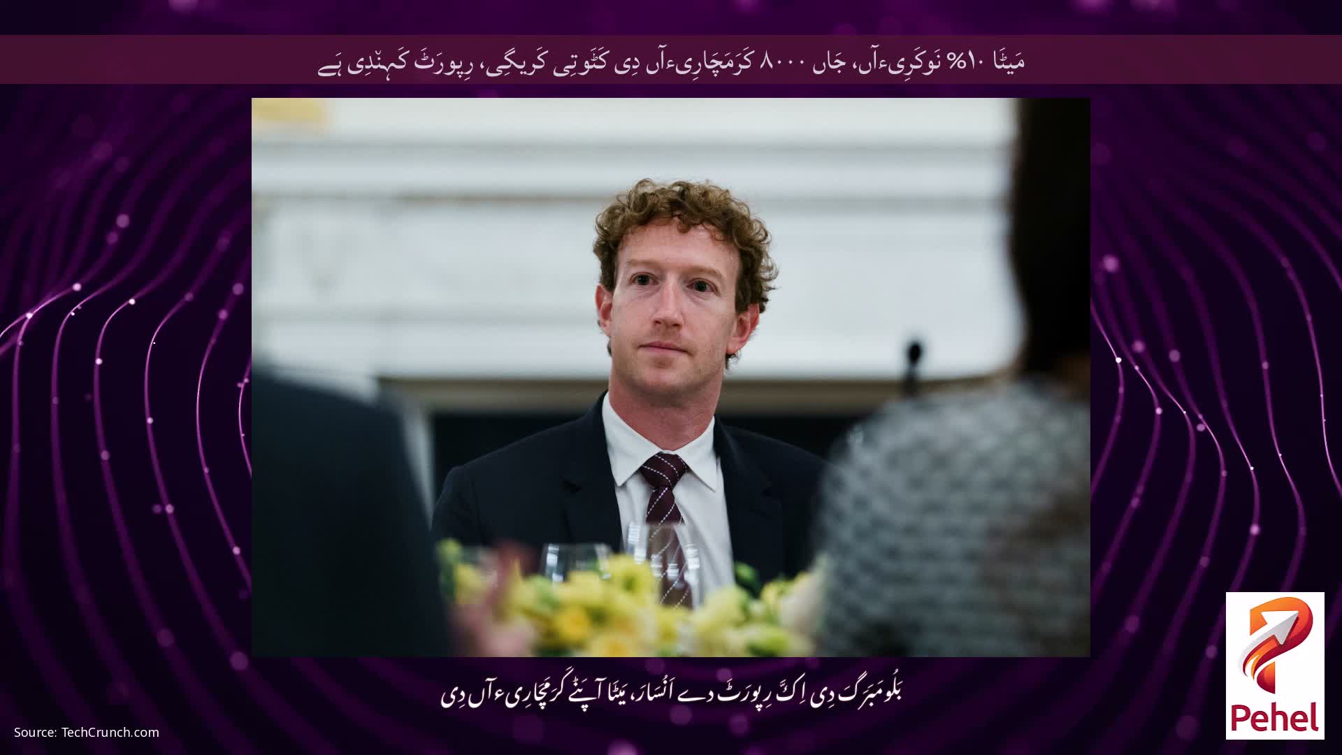 مَیٹَا ۱۰% نَوکَرِیءآں، جَاں ۸۰۰۰ کَرَمَچَارِیءآں دِی کَٹَوتِی کَریگِی، رِپورَٹَ کَہِن٘دِی ہَے