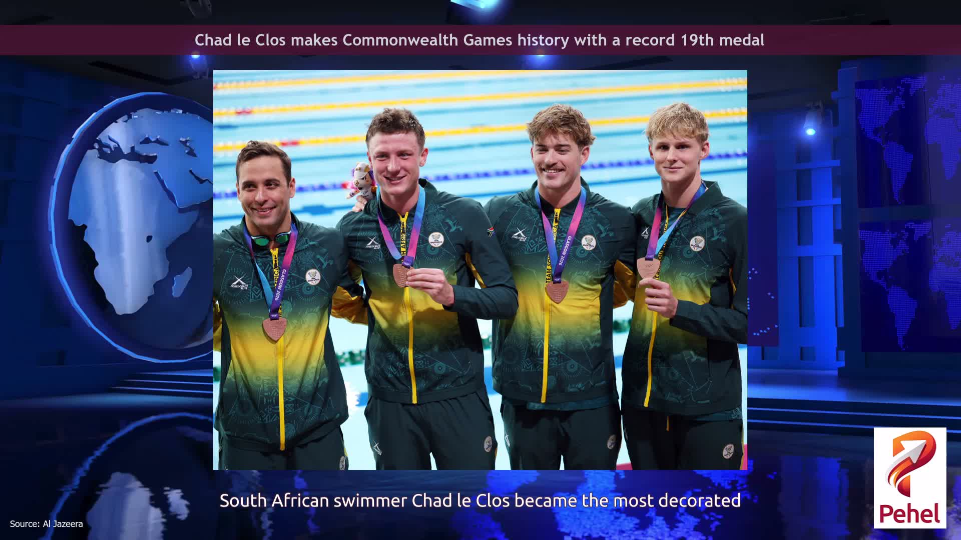 Chad le Clos makes Commonwealth Games history with a record 19th medal