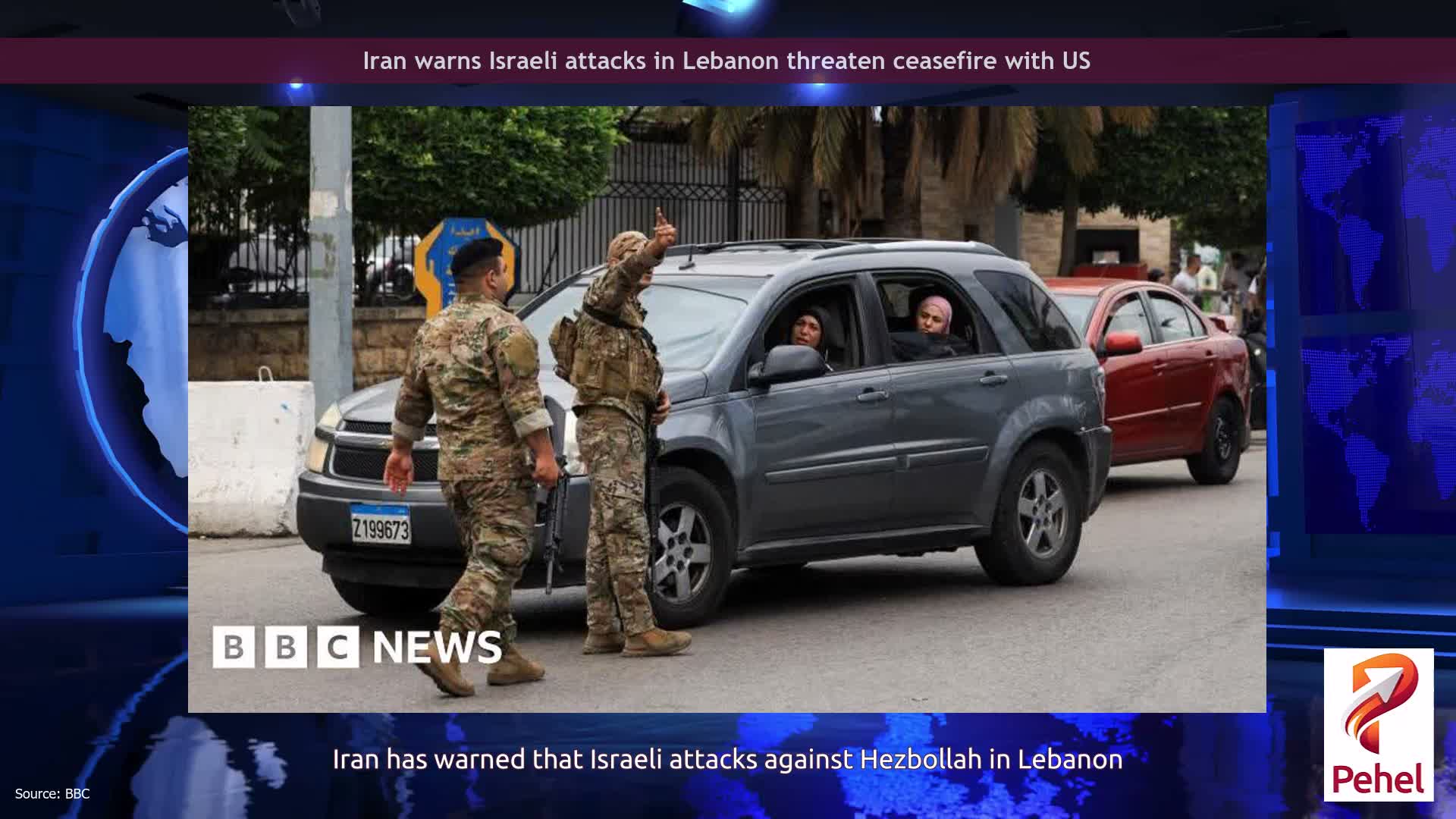 Iran warns Israeli attacks in Lebanon threaten ceasefire with US