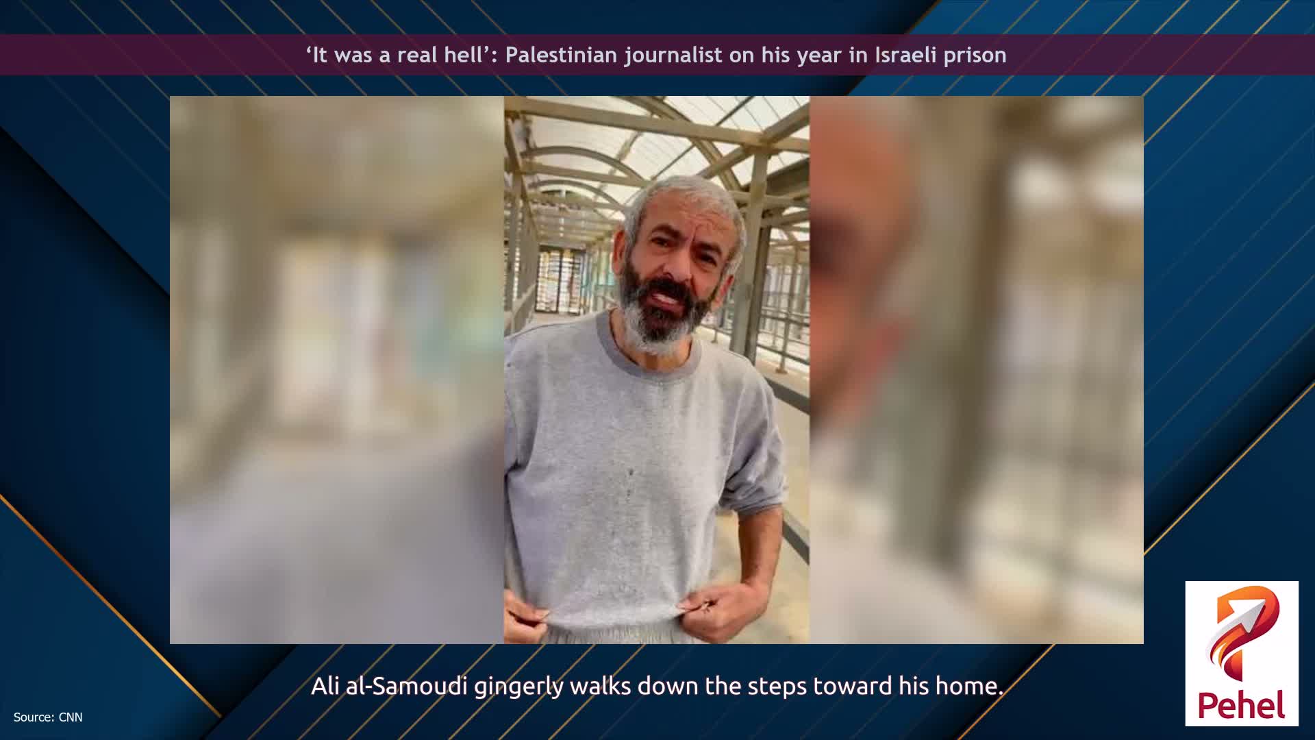‘It was a real hell’: Palestinian journalist on his year in Israeli prison