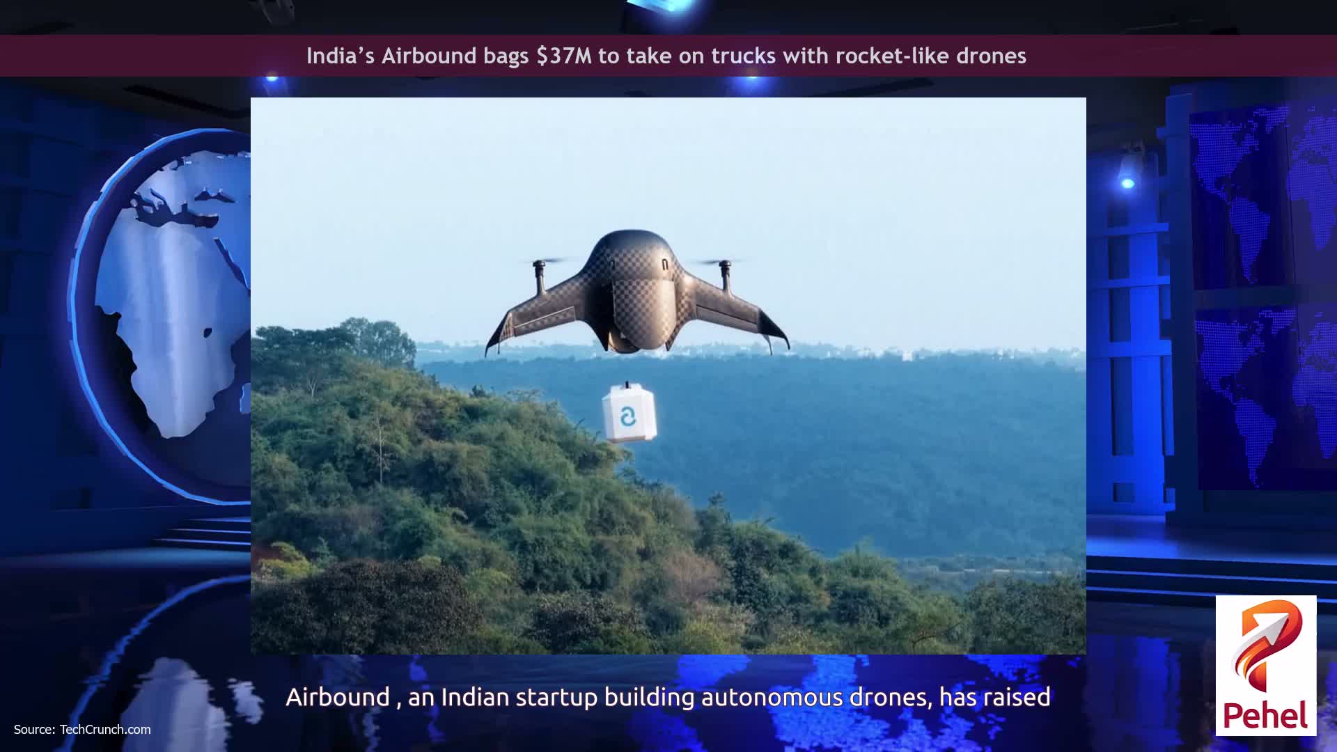 India’s Airbound bags $37M to take on trucks with rocket-like drones