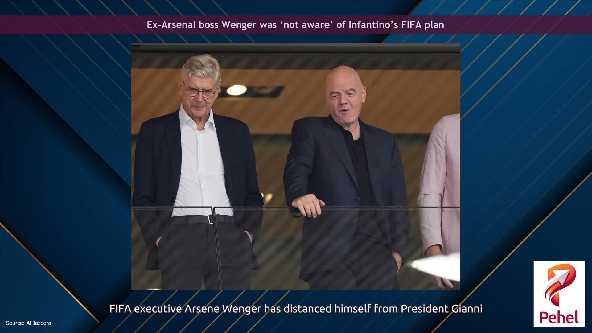 Ex-Arsenal boss Wenger was ‘not aware’ of Infantino’s FIFA plan
