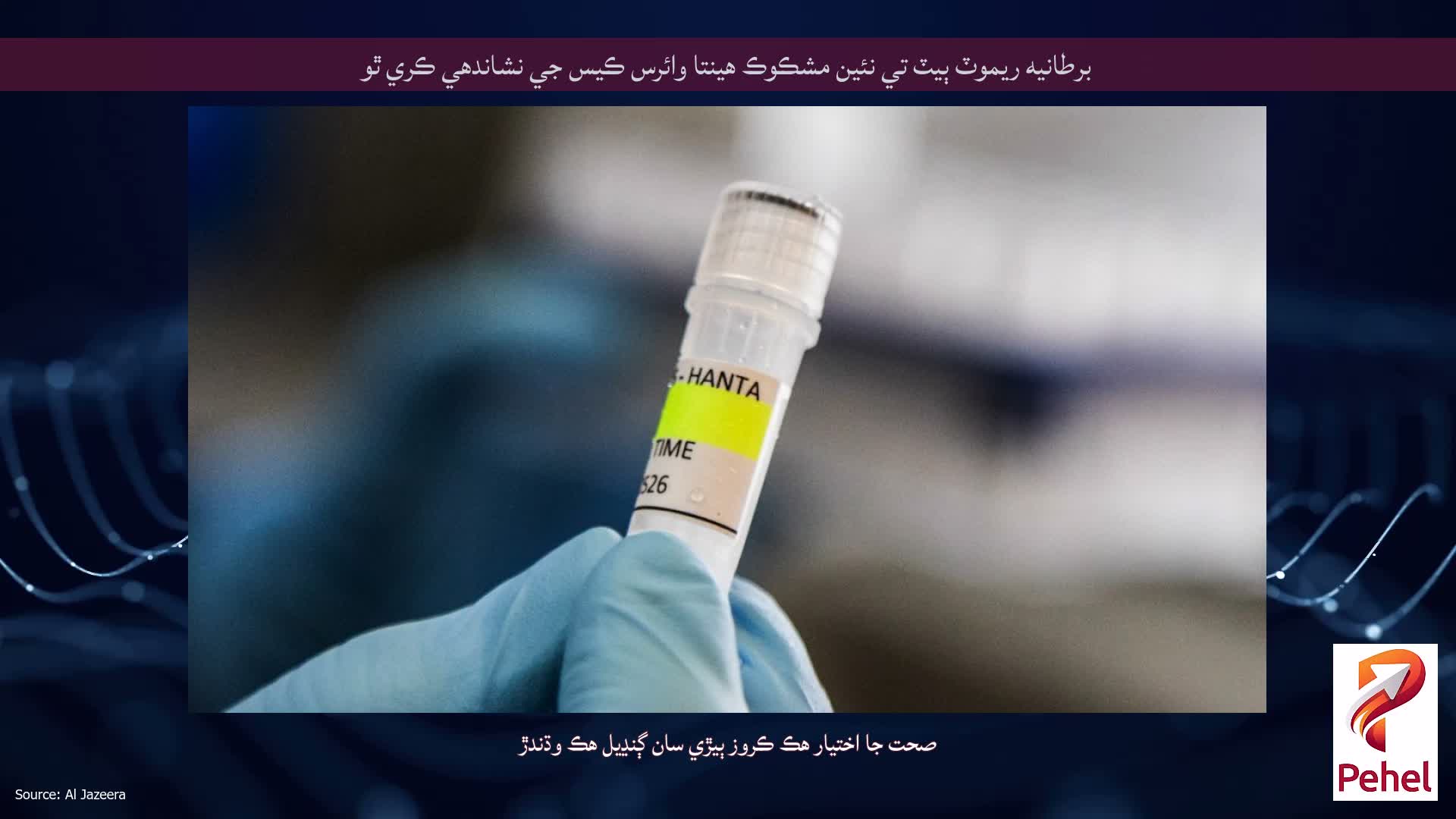 برطانيه ريموٽ ٻيٽ تي نئين مشڪوڪ هينتا وائرس ڪيس جي نشاندهي ڪري ٿو