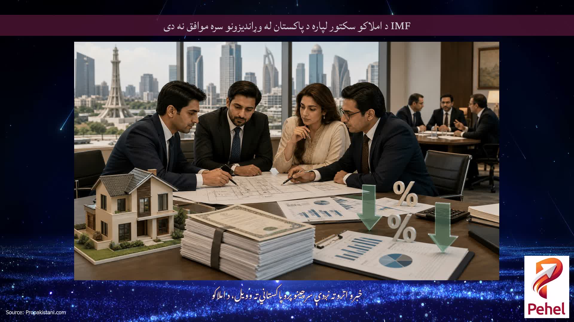 IMF د املاکو سکتور لپاره د پاکستان له وړاندیزونو سره موافق نه دی