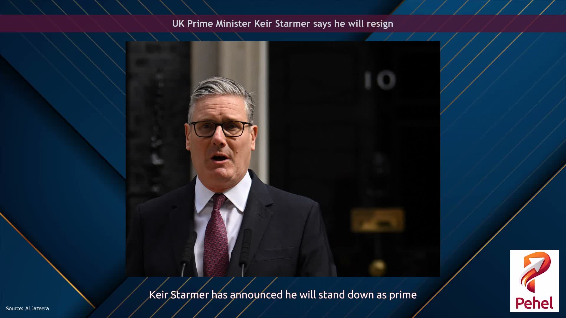 UK Prime Minister Keir Starmer says he will resign