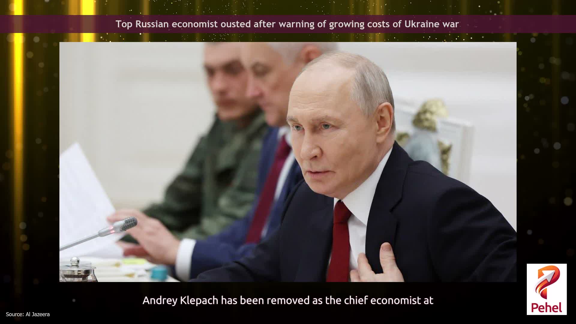 Top Russian economist ousted after warning of growing costs of Ukraine war