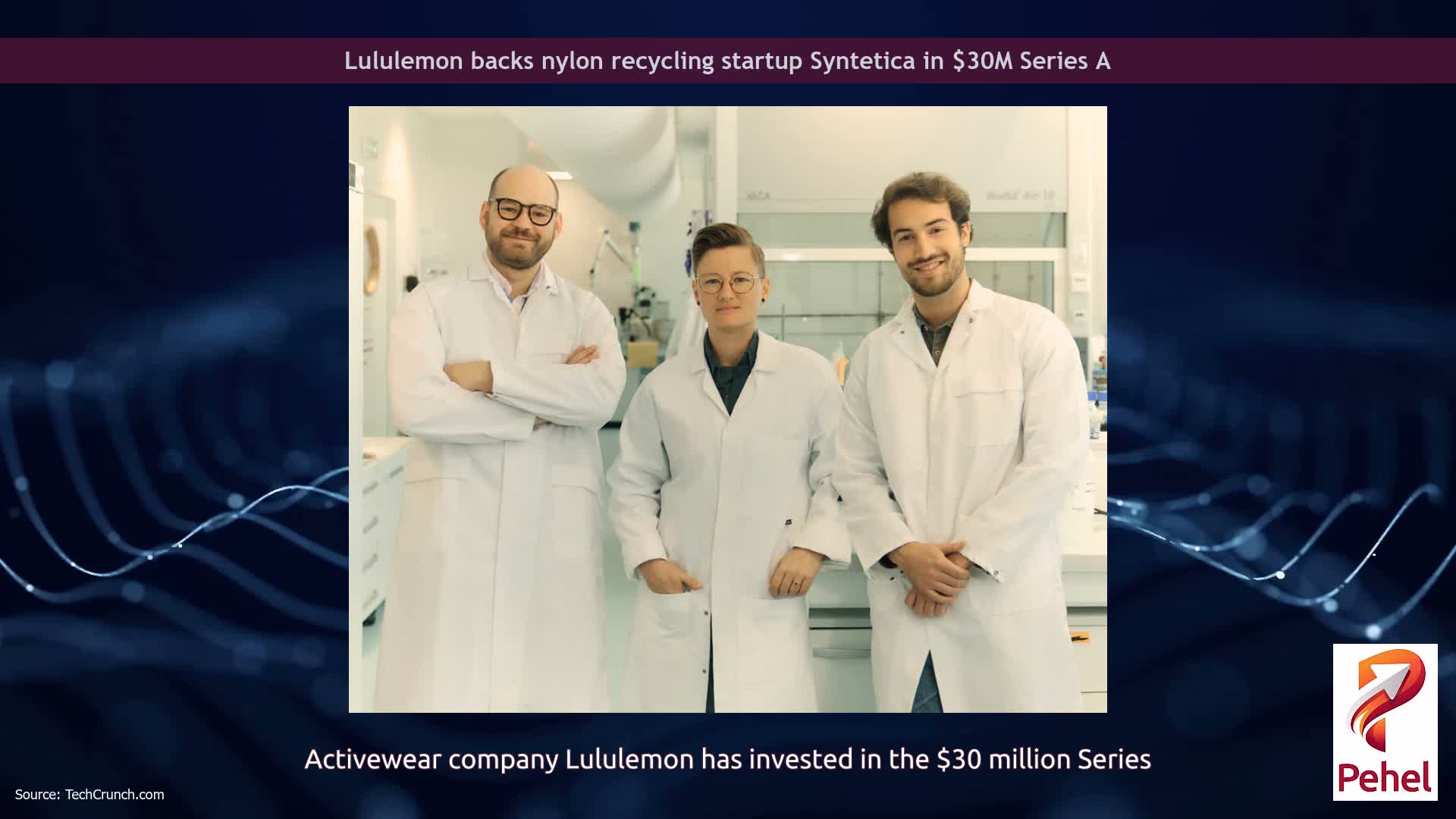 Lululemon backs nylon recycling startup Syntetica in $30M Series A