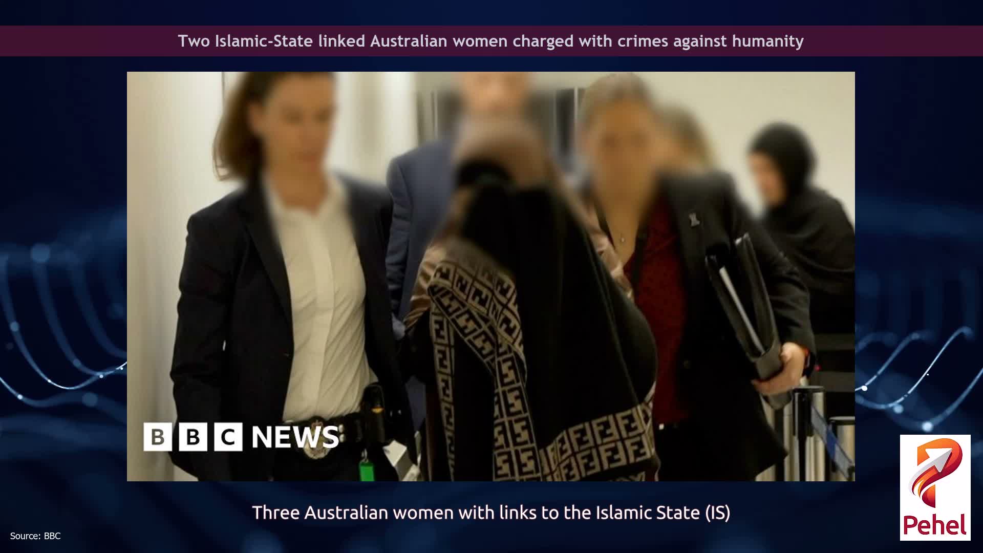 Two Islamic-State linked Australian women charged with crimes against humanity