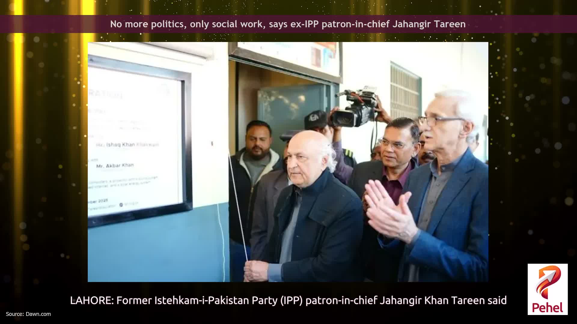 No more politics, only social work, says ex-IPP patron-in-chief Jahangir Tareen