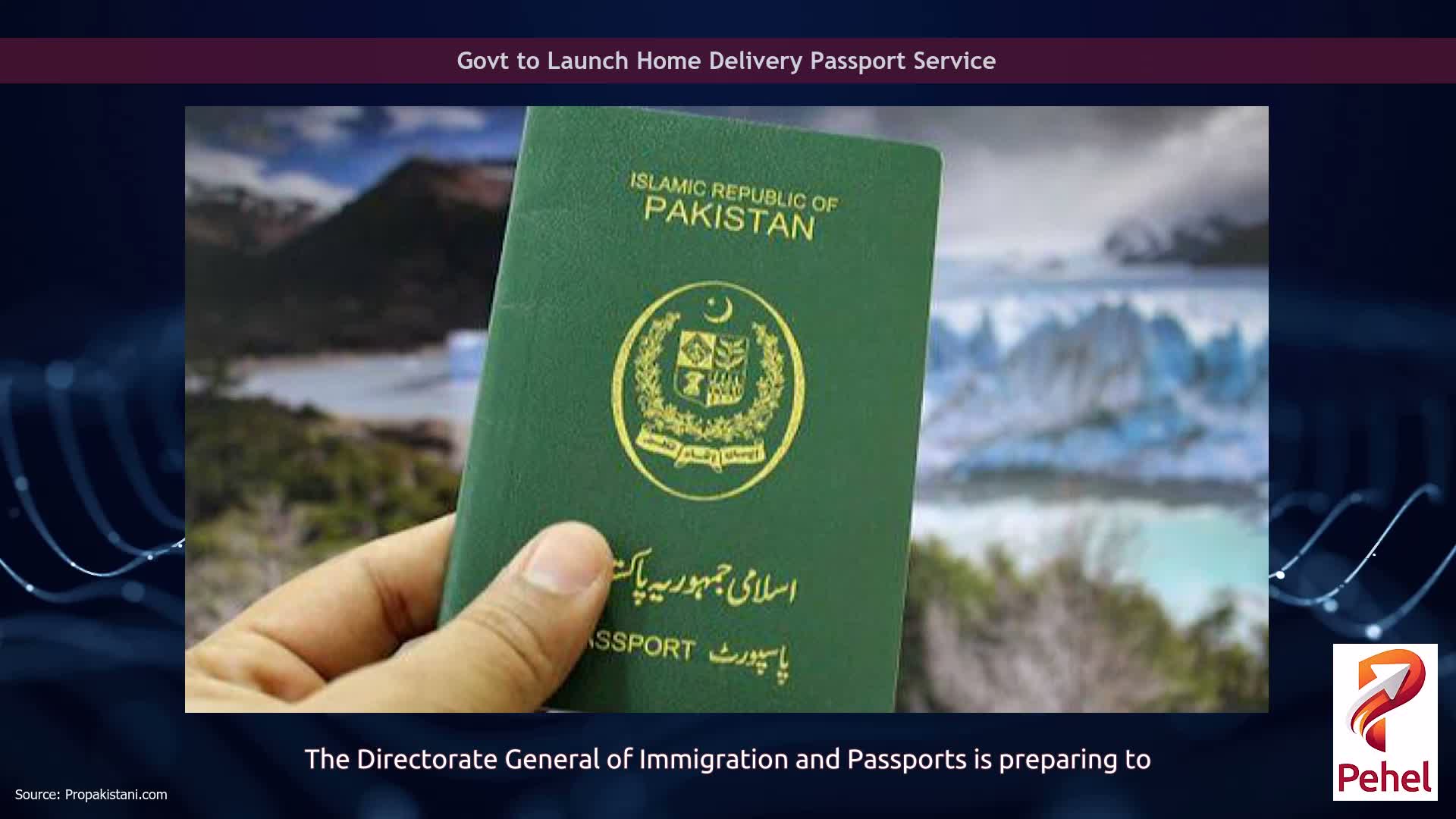 Govt to Launch Home Delivery Passport Service