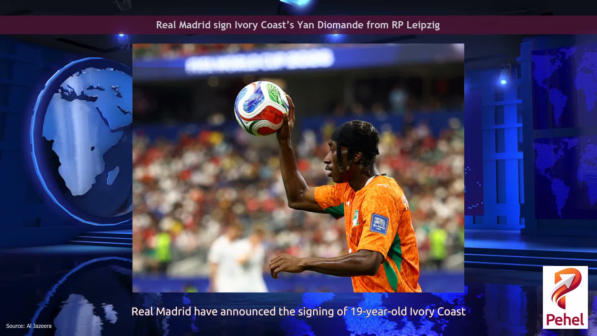 Real Madrid sign Ivory Coast’s Yan Diomande from RP Leipzig