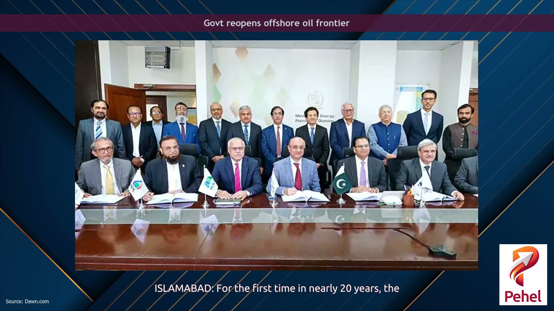 Govt reopens offshore oil frontier