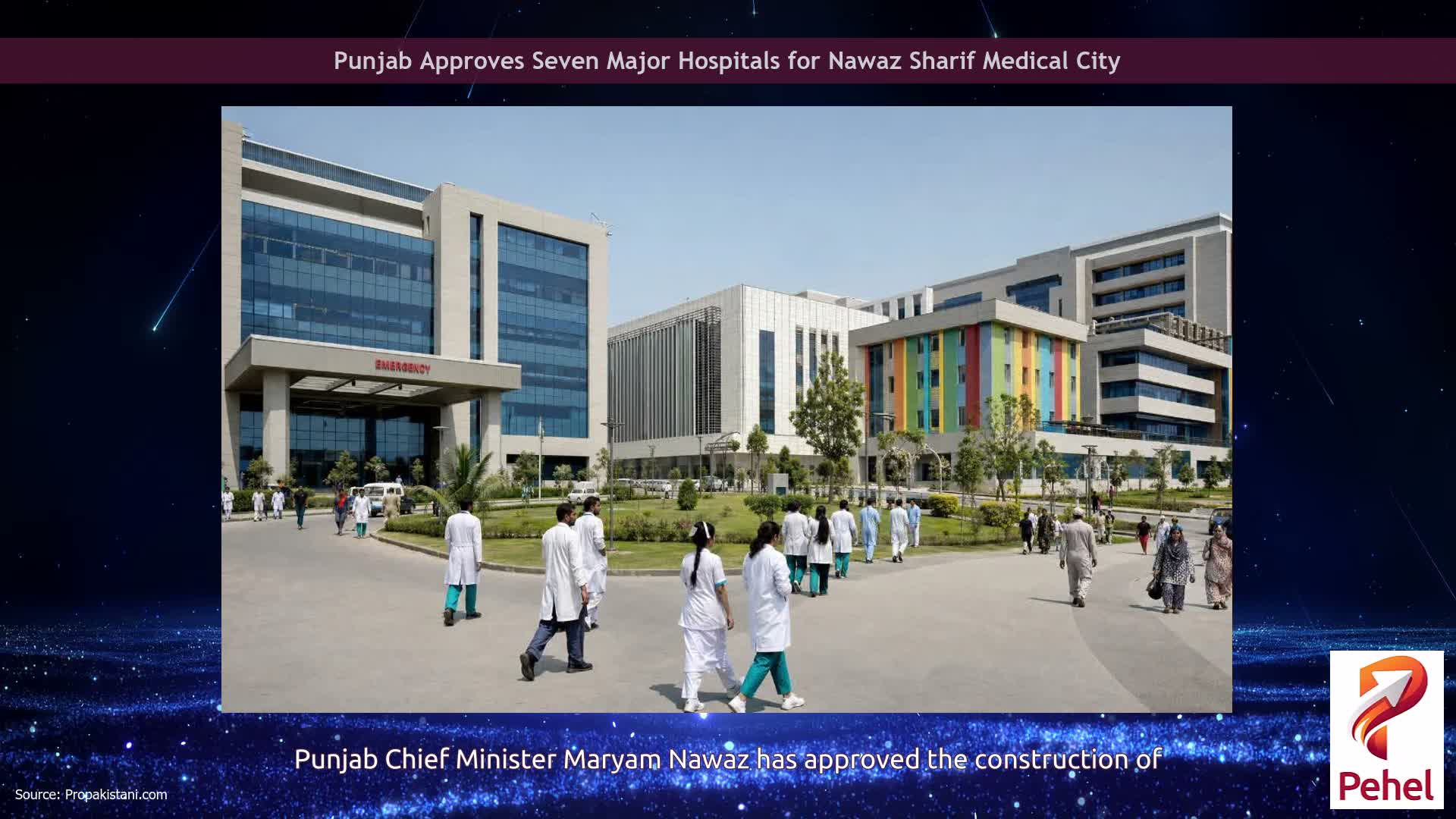 Punjab Approves Seven Major Hospitals for Nawaz Sharif Medical City