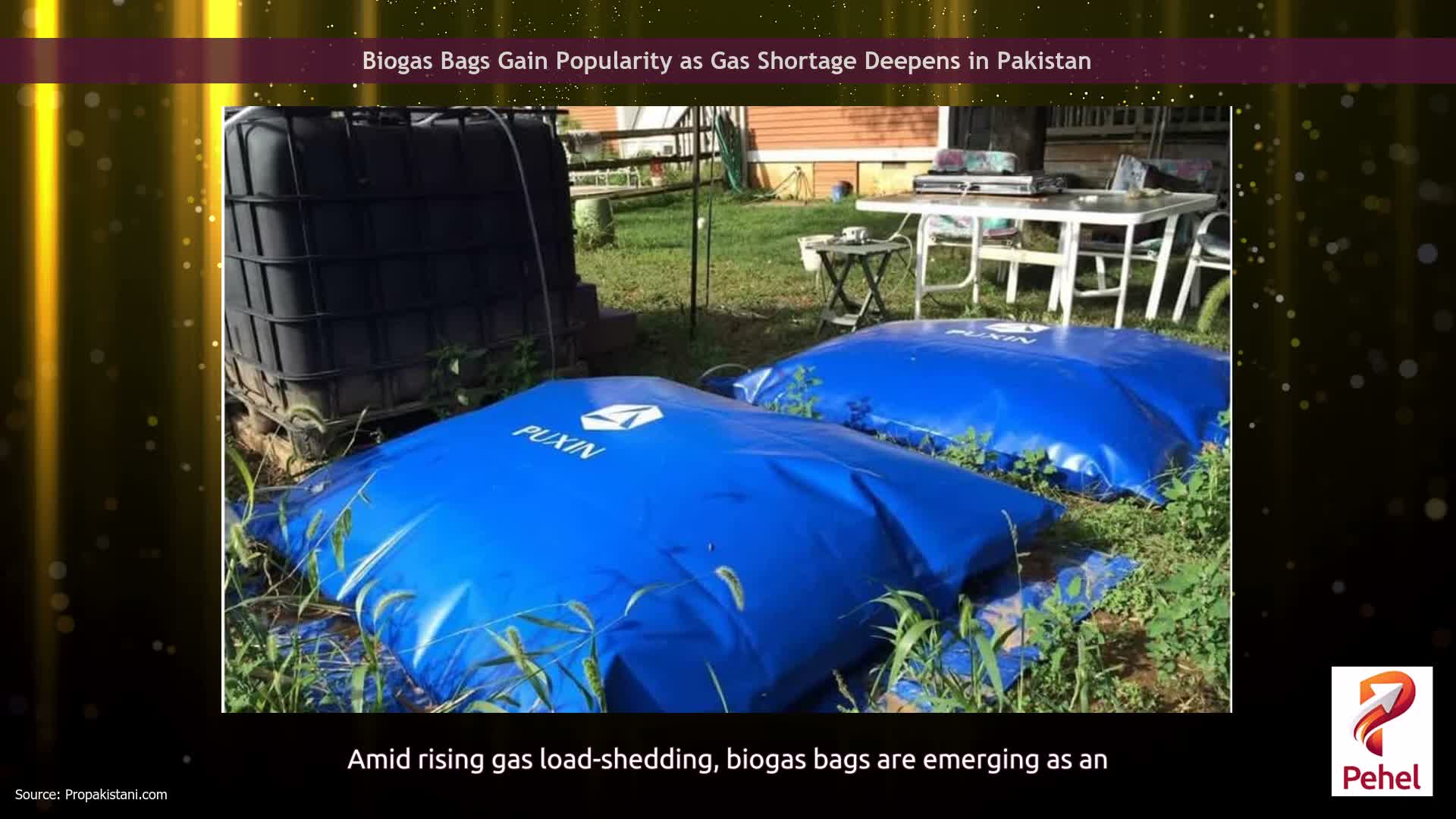 Biogas Bags Gain Popularity as Gas Shortage Deepens in Pakistan
