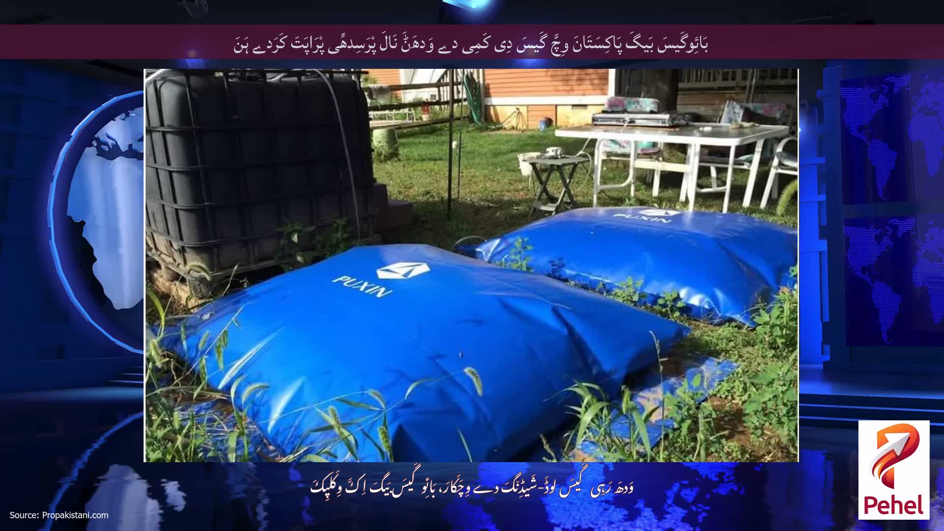 بَائِوگَیسَ بَیگَ پَاکِسَتَانَ وِچَّ گَیسَ دِی کَمِی دے وَدھَݨَ نَالَ پْرَسِدھِّی پْرَاپَتَ کَرَدے ہَنَ