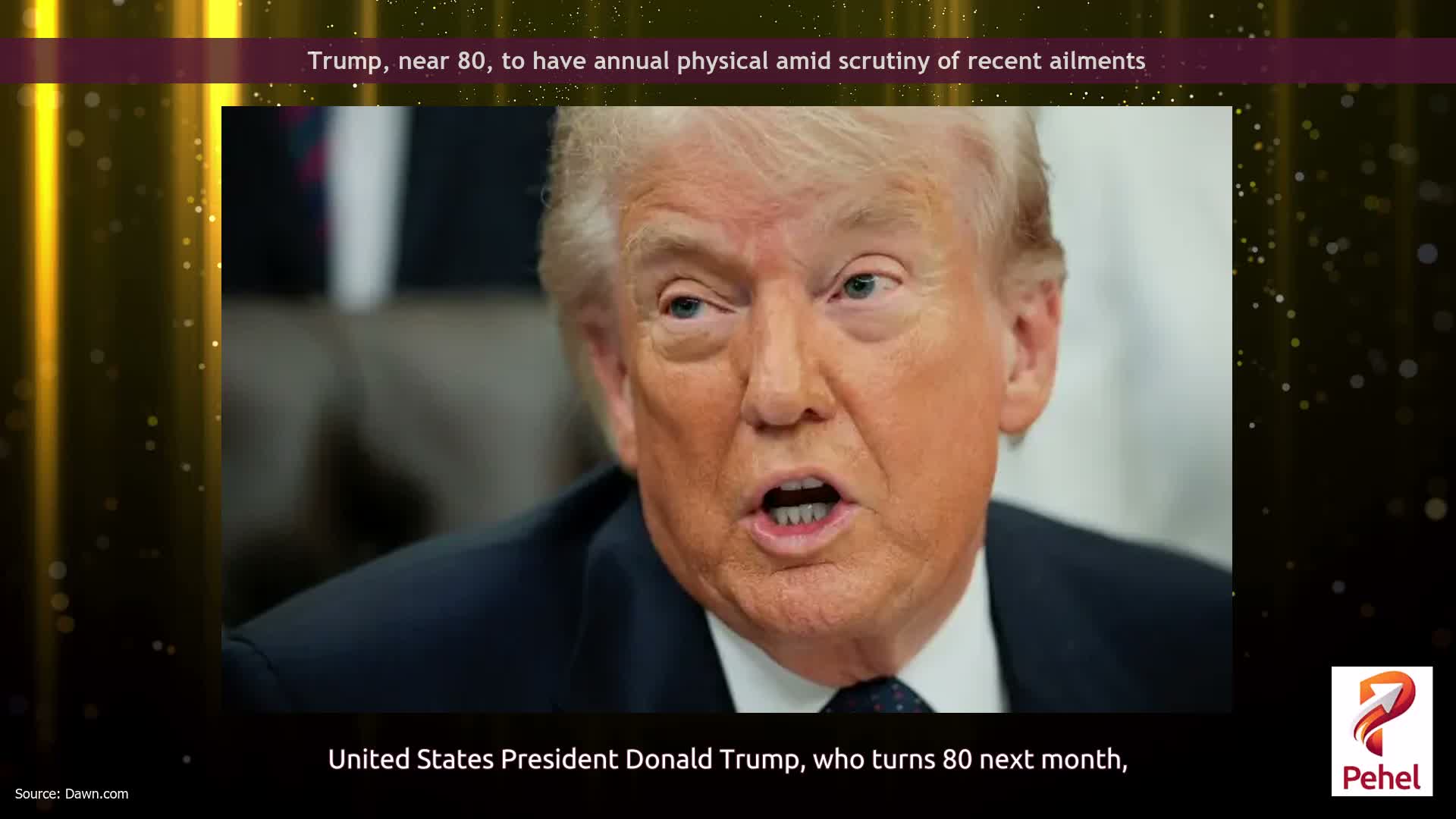 Trump, near 80, to have annual physical amid scrutiny of recent ailments